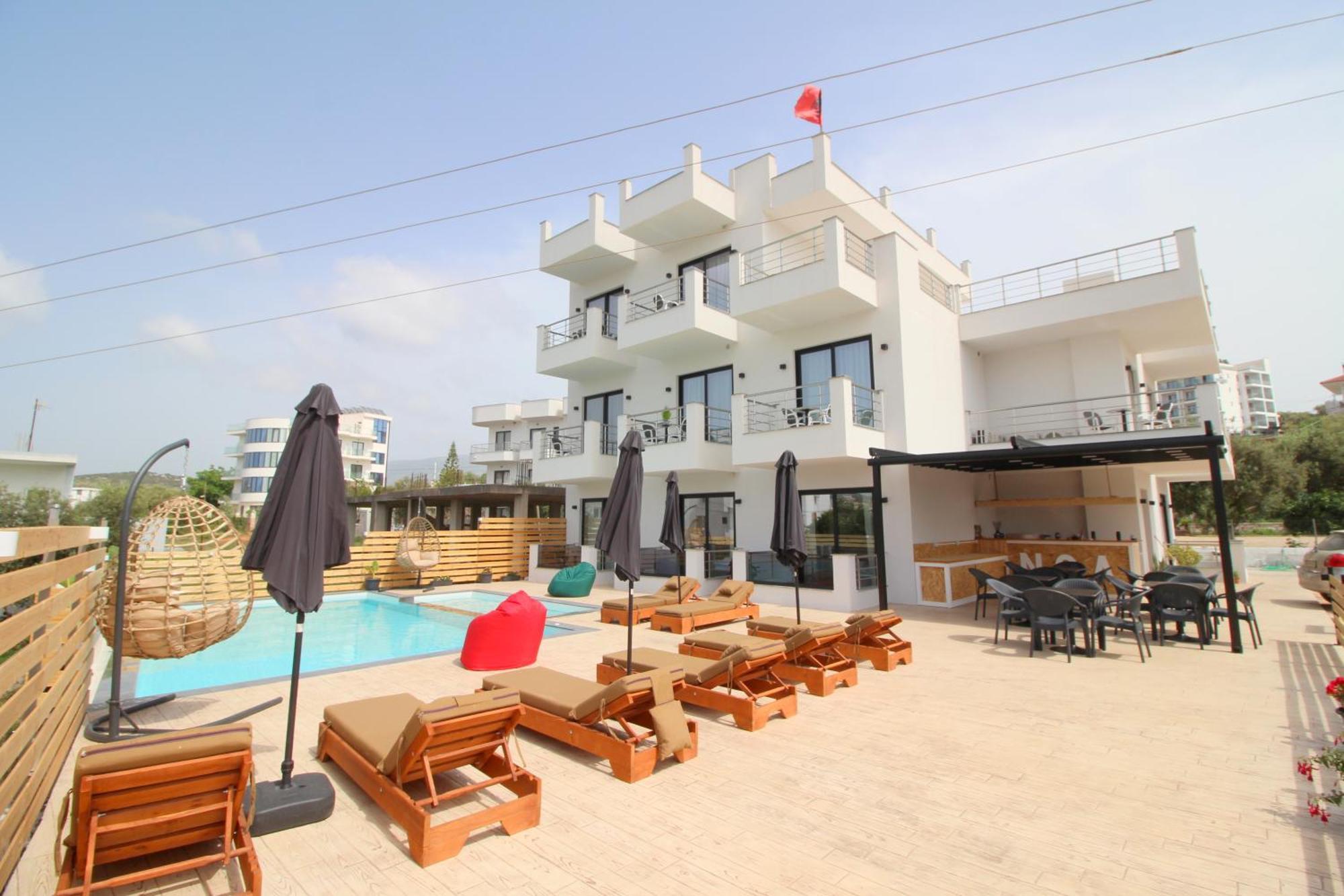 Noa Boutique Hotel Ksamil Zimmer foto