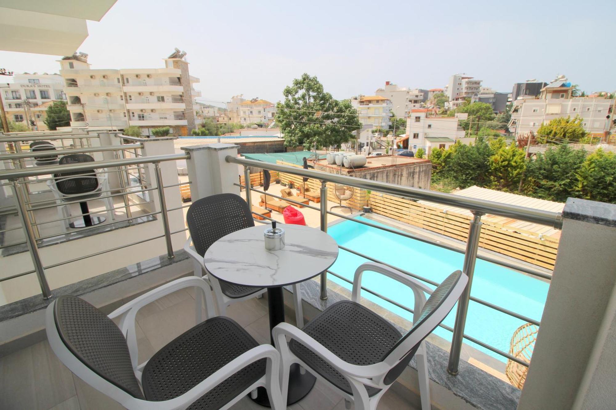 Noa Boutique Hotel Ksamil Zimmer foto